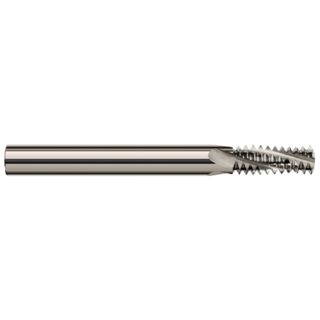 HARVEY TOOL Thread Milling Cutter - Multi-Form - UN Threads, 0.3700", Length of Cut: 7/8" 70092